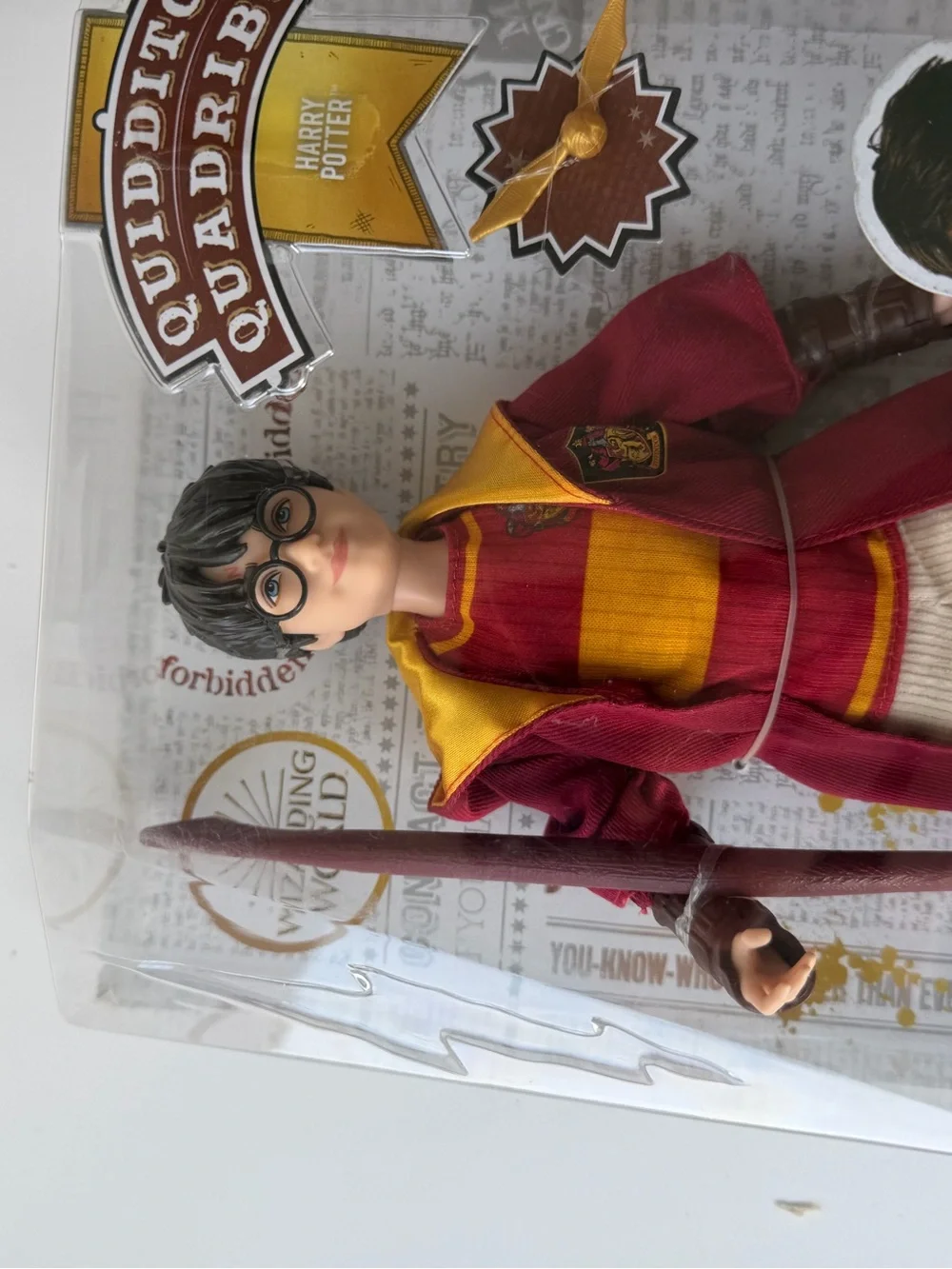 Wizarding World Harry Potter Quidditch Quadribol Doll Mattel - NEW